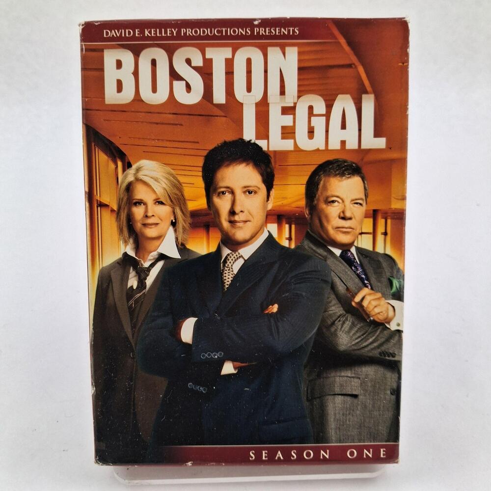 Boston Legal Season One DVD 5-Disc Box Set TV Comedy Drama Fox Spader Shatner